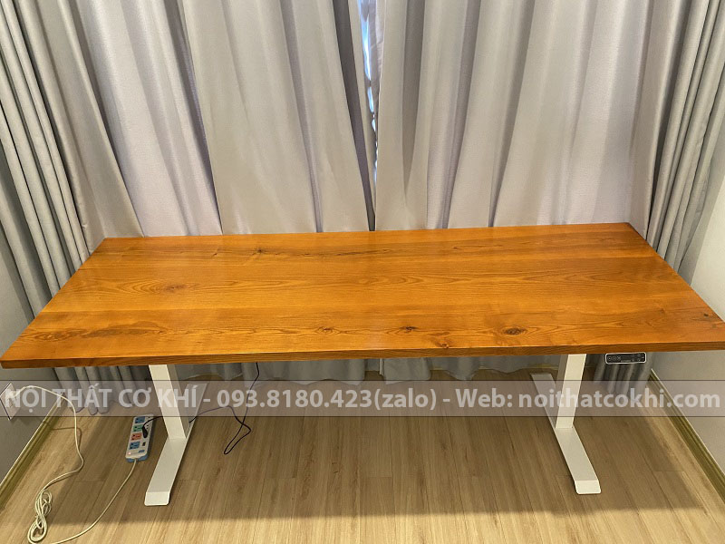 mặt bàn gỗ sồi